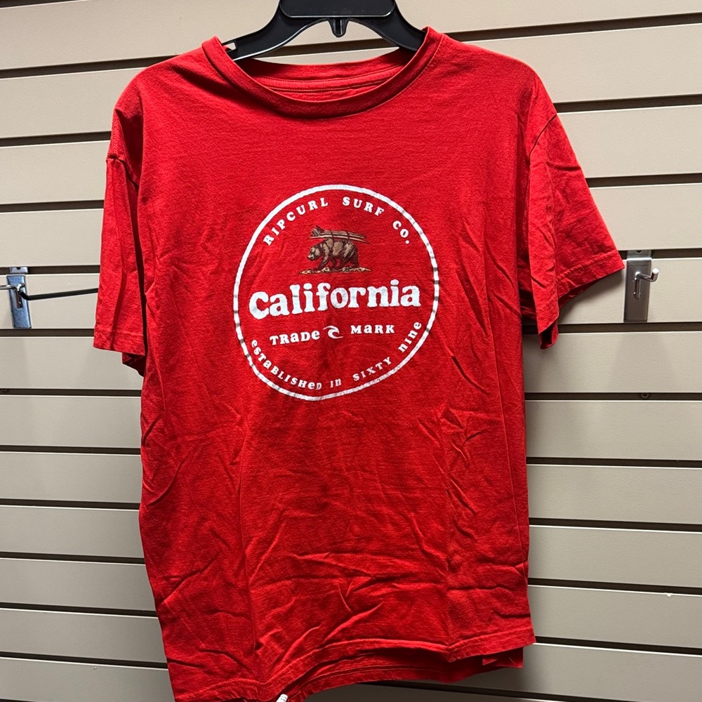 Rip Curl Red California Tee